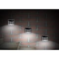 Miniatyrbild 2 av 4: 2 Solcells LED Vägglampa Utomhus Trädgårdlampa Vit Ljus