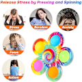 Miniatyrbild 3 av 4: Pop It Spinner - Fidgetleksak