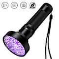 Miniatyrbild 1 av 2: UV-ficklampa med 100 LED
