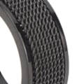 Miniatyrbild 4 av 7: 8MM Herrar Spinner Ring Ljudlös Titanstål Cool Ångest Ring för Ångest Stressavlastande Svart Nr 9 59.8mm / 2.4in