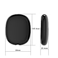 Miniatyrbild 7 av 7: Skyddande Sleeve Case Cover Kompatibel för Max Headset Silikon Fullt Skydd Stötsäker Case