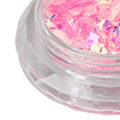 Miniatyrbild 5 av 7: 6 Ask Nagelkonst Glitterpulver Blandade Färger Manikyr Dekoration Sekvenser Flakes för Nagelsalong