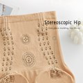 Miniatyrbild 7 av 7: Formgivande Shorts Hög Midja Magkontroll Tätt Underkläder Nylon Kvinnor Höftlyft Underbyxor Hudfärg XXL (för 90-110kg)