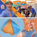 Miniatyrbild 6 av 7: Cosplay-hatt i plysch, mjuk ragdocka-berätt, mjukt cosplay-tillbehör för barn