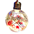 Miniatyrbild 5 av 9: Juldekorationer Julkula Lysande Färgglad Kula Målad Transparent Kula Julgransdekoration A