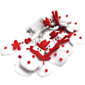 Miniatyrbild 9 av 9: LED Snowman String Light Julgran String Lamp 2m 10LED