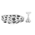 Miniatyrbild 1 av 6: Akryl Nagelkonst Displayställ Bärbar Hemma Salong DIY Övning Nagelspets Hållare för Nybörjare Nagelkonstnär Silver