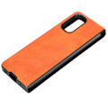 Miniatyrbild 7 av 7: Läderfodral för mobiltelefon, anti-repor, skal för Xiaomi Mix Fold, skydd (orange)