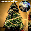Miniatyrbild 7 av 7: LED-band med blinkande ljus för jul, festivaler, födelsedagar och presentaskar 3.8-Gold Ribbon Warm Color 2M20led-Battery