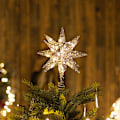 Miniatyrbild 6 av 10: Julgransstjärna 2023 Femuddig Stjärna Julgrans Topp XINGX LED Ljus Dekoration Femstjärnig 13