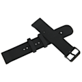 Miniatyrbild 3 av 8: Justerbart Silikonarmband för Amazfit GTS 3/GTS 3 PRO Andningsbart Smartwatch Armband Svart