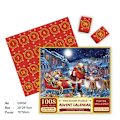Miniatyrbild 1 av 6: Julkalender med Blind Box-pussel 70 * 50cm S8