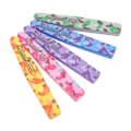 Miniatyrbild 5 av 8: 5-pack Nagelfil Reusable Tvättad Färgglad Svamp Plastbräda Nagelfilning Strip för DIY