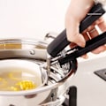 Miniatyrbild 3 av 8: Multifunktionell Rostfritt Stål Skål Tallriksklämma Anti-Het Gryta Armhållare Kök BBQ Tång Verktyg