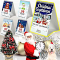 Miniatyrbild 1 av 5: Julkalender 2023 med nedräkning 100 dagar - Julkalender för skrivbordet 100 dagar 1