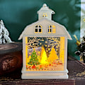Miniatyrbild 1 av 10: Juldekorationer Retro Bärbar Liten Nattlampa Led Prydnadsföremål Julgransprydnader White-Christmas Tree