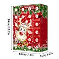 Miniatyrbild 5 av 5: Grinch Blind Box 24 Dagar Glinki Elk Akryl Blind Box Jul Blind Box Hänge Type C