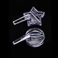 Miniatyrbild 4 av 8: 2 st Professionella Präglade Form Nagelverktyg Metallram Böjnings Nagelkonst Utrustning