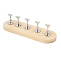 Miniatyrbild 3 av 7: Nageldisplayställ DIY Logg Press On Fixering Magnetisk Falsk Nagelhållare för Nybörjare Manikyr