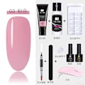 Miniatyrbild 1 av 2: 9-delars nagelgellackset nagelkit polygelkit #03