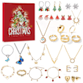 Miniatyrbild 1 av 5: Julkulor Ornament Countdown Kalender Advent Halsband Blind Box 2023 1