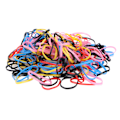 Miniatyrbild 2 av 8: Gummiband Färgade Hög Elasticitet Starkt Hårslinga Engångs Små Gummiband