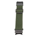 Miniatyrbild 8 av 8: Armbandsband Elastiskt Nylon Flätat Justerbart Armband Klockband för Galaxy Watch 4 Militärgrön