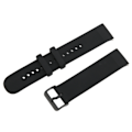 Miniatyrbild 2 av 8: Justerbart Silikonarmband för Amazfit GTS 3/GTS 3 PRO Andningsbart Smartwatch Armband Svart