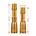 Miniatyrbild 7 av 7: Ultrafire LED-ficklampa XM-L T6 - 2000LM Guld