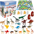 Miniatyrbild 4 av 6: Hett säljande julnedräkning Dinosaurieblindbox Adventskalender Diy Tyrannosaurus Set H