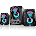 Miniatyrbild 1 av 7: Datorhögtalare 2.1 Högtalare med Subwoofer