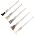 Miniatyrbild 6 av 8: 5-pack Nagelfräsbits Rengöringsborste Nageldamm Avlägsnande Borste Manikyr Verktyg Tillbehör