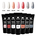 Miniatyrbild 7 av 7: nagelgel färg set nagel kit polygel kit