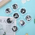 Miniatyrbild 4 av 8: 8 st Nail Sequins DIY Nagelsmycke Dekoration Glittrande Sequins Tillbehör för Nagelsalong