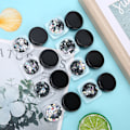 Miniatyrbild 3 av 8: 8 st Nail Sequins DIY Nagelsmycke Dekoration Glittrande Sequins Tillbehör för Nagelsalong