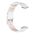 Miniatyrbild 2 av 8: Smartwatchband i Läder, Vit, Bekväm, Justerbar, Ersättningsdel för Watch FIT2