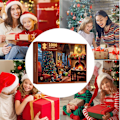 Miniatyrbild 6 av 7: Adventspussel 1000 st Julkalenderpussel Countdown Calendar Countdown Box Pussel för vuxen barn A
