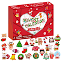 Miniatyrbild 1 av 6: Julklappskalender med blindbox - nedräkning till jul Brooch