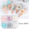 Miniatyrbild 1 av 6: 3 st Nail Pärlor DIY Nageltillbehör C