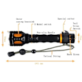 Miniatyrbild 4 av 7: Taktisk LED-ficklampa XM-L T6 Svart