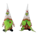 Miniatyrbild 5 av 7: Julgrinchdocka Ansiktslös Docka Grinch Rudolph Festival Inredning Prydnader 2 28*12*8.5