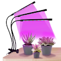 Miniatyrbild 3 av 5: Växter, blommor, suckulenter, LED-växtlampor, tidsinställd fullspektrum inomhusodling, kompletterande belysning, vattentäta lampor Three pipes