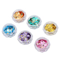 Miniatyrbild 3 av 8: 6 Ask Nagelglitter Sequin Set Blandade Flakes Glittrande Glansiga Nagelkonst Dekoration för Manikyr Ansikte