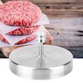 Miniatyrbild 2 av 8: Hamburgarepress i rostfritt stål, form för hamburgare, köksredskap för hemmet