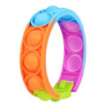 Miniatyrbild 4 av 5: Armband Pop It & 3 st Fidget Leksaker - Leksak / Sensorisk Flerfärgad