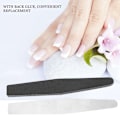 Miniatyrbild 8 av 8: Utbytbara Nagelsandpapper Bar i Rostfritt Stål Slipband Nagelverktyg Polering Naglar Konstverktyg 2#