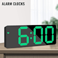 Miniatyrbild 2 av 7: Digital väckarklocka, LED-digital sängklocka