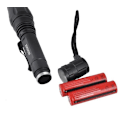 Miniatyrbild 3 av 9: Ficklampa LED Cree XML-T6 + 2 Batterier + Laddare Svart