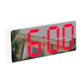 Miniatyrbild 1 av 5: Spegelväckarklocka, multifunktionell LED-klocka, smink-spegelväckarklocka 2