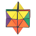 Miniatyrbild 5 av 7: Oändlig Kombo Pussel Leksak Geometrisk Transformerande Avkoppling Färgglad Oändlig Avlastningsleksak för Barn